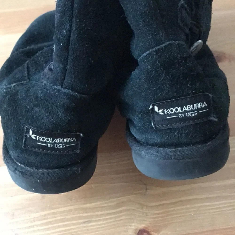 Koolaburra boots by Ugg black button up boots